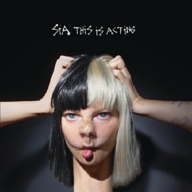 Sia - This is acting (Black & White Coloured Vinyl In Gatefold Sleeve, Gatefold Sleeve, Coloured Vinyl LP)