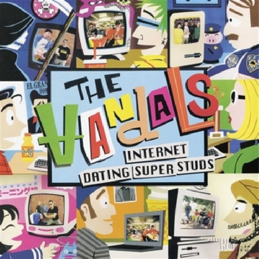 Vandals - Internet dating superstud (.. Dating Superstud / Pink Black Splatter LP)