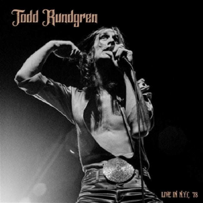 Todd Rundgren - Live in nyc'78 (Gold Vinyl, Coloured Vinyl LP)