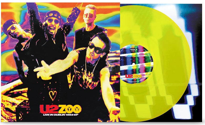 U2 - Zoo tv live in dublin 1993 ep (Neon Yellow 180g, High Quality, Coloured Vinyl, Ep, Limited Edition 12-inch maxi-single)